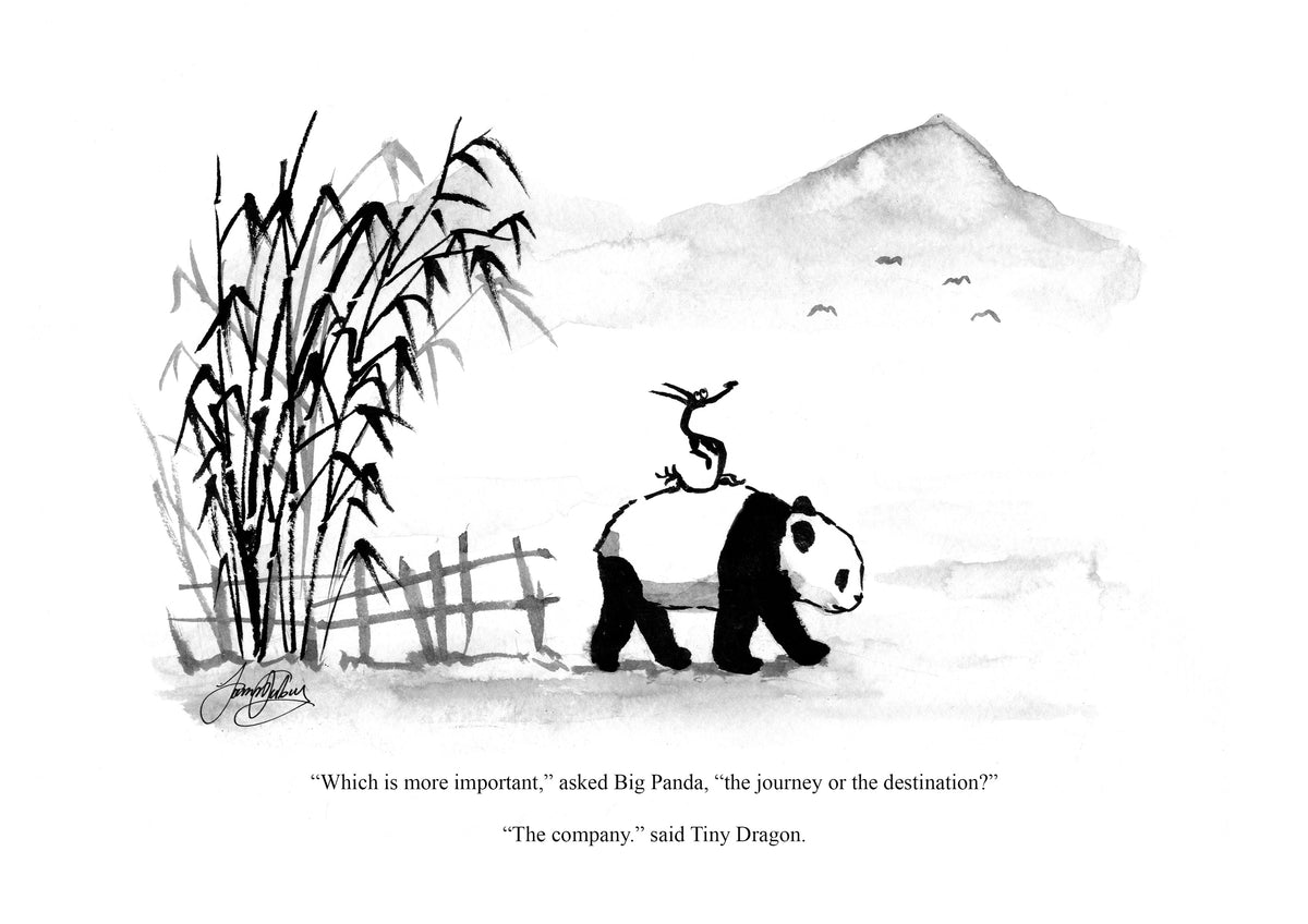 Big Panda and Tiny Dragon Prints – James Norbury